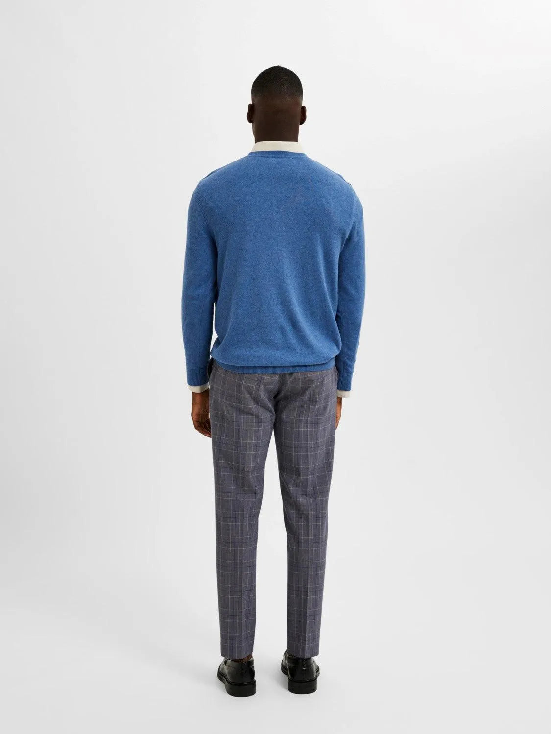 Jersey Selected Berg Algodón Pima True Navy - ECRU