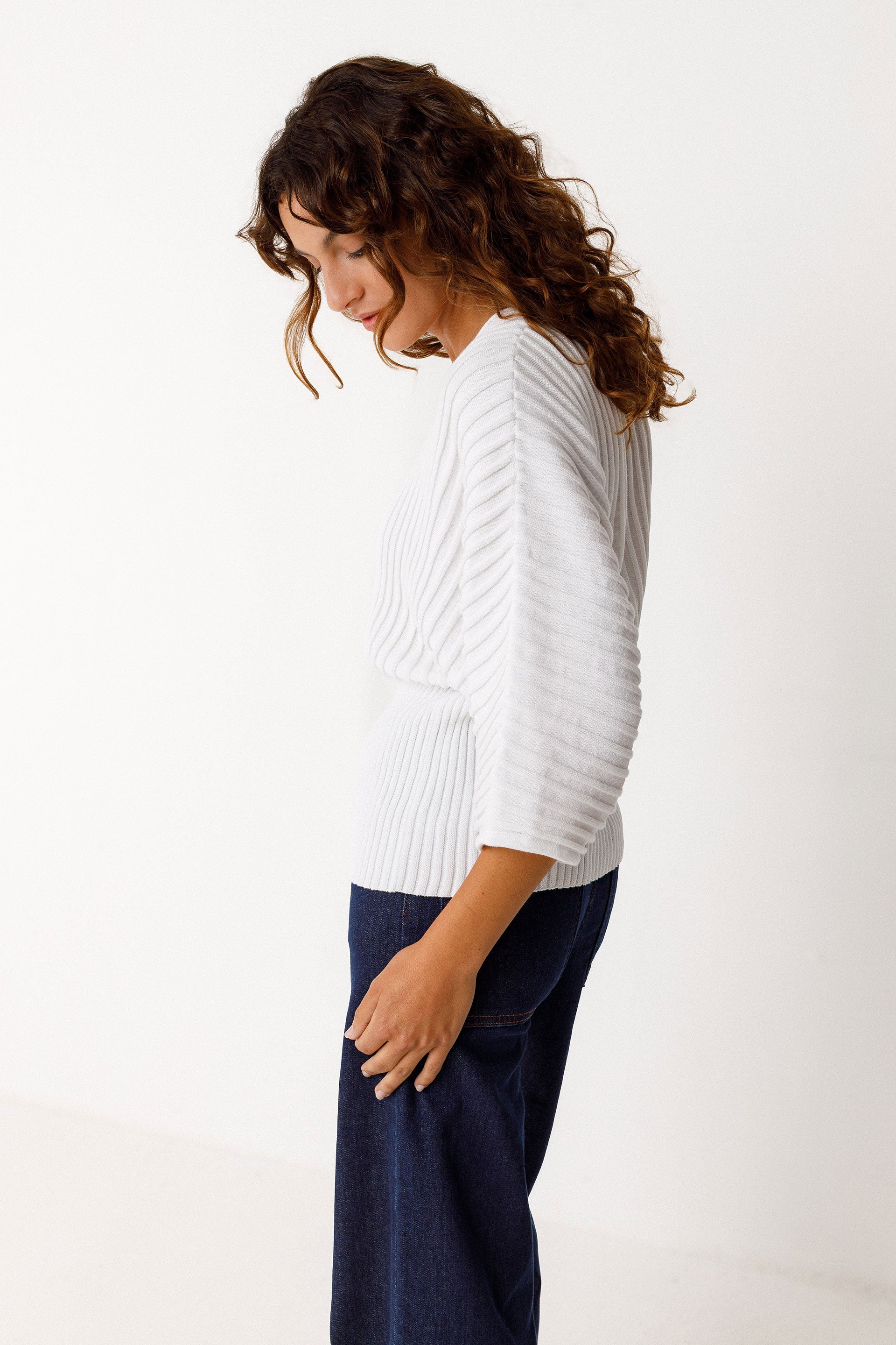 Jersey SKFK Duna Blanco - ECRU