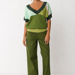 Jersey SKFK Gaxe Verde Oscuro - ECRU