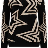 Jersey Sugarhill Thalia Black Star Explosion - ECRU