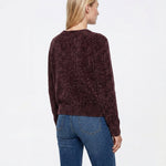 Jersey TIFFOSI Mango 5 marrón oscuro, modelo espalda
