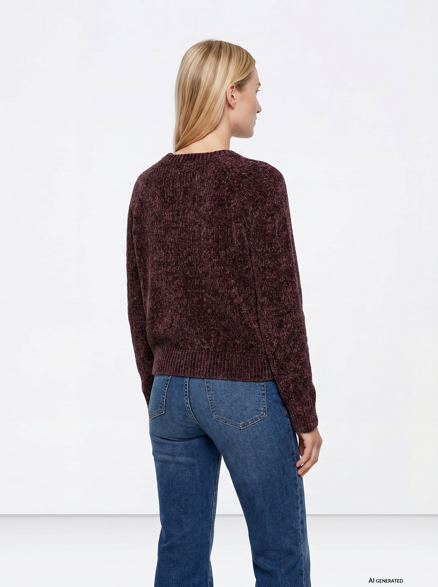 Jersey TIFFOSI Mango 5 marrón oscuro, modelo espalda