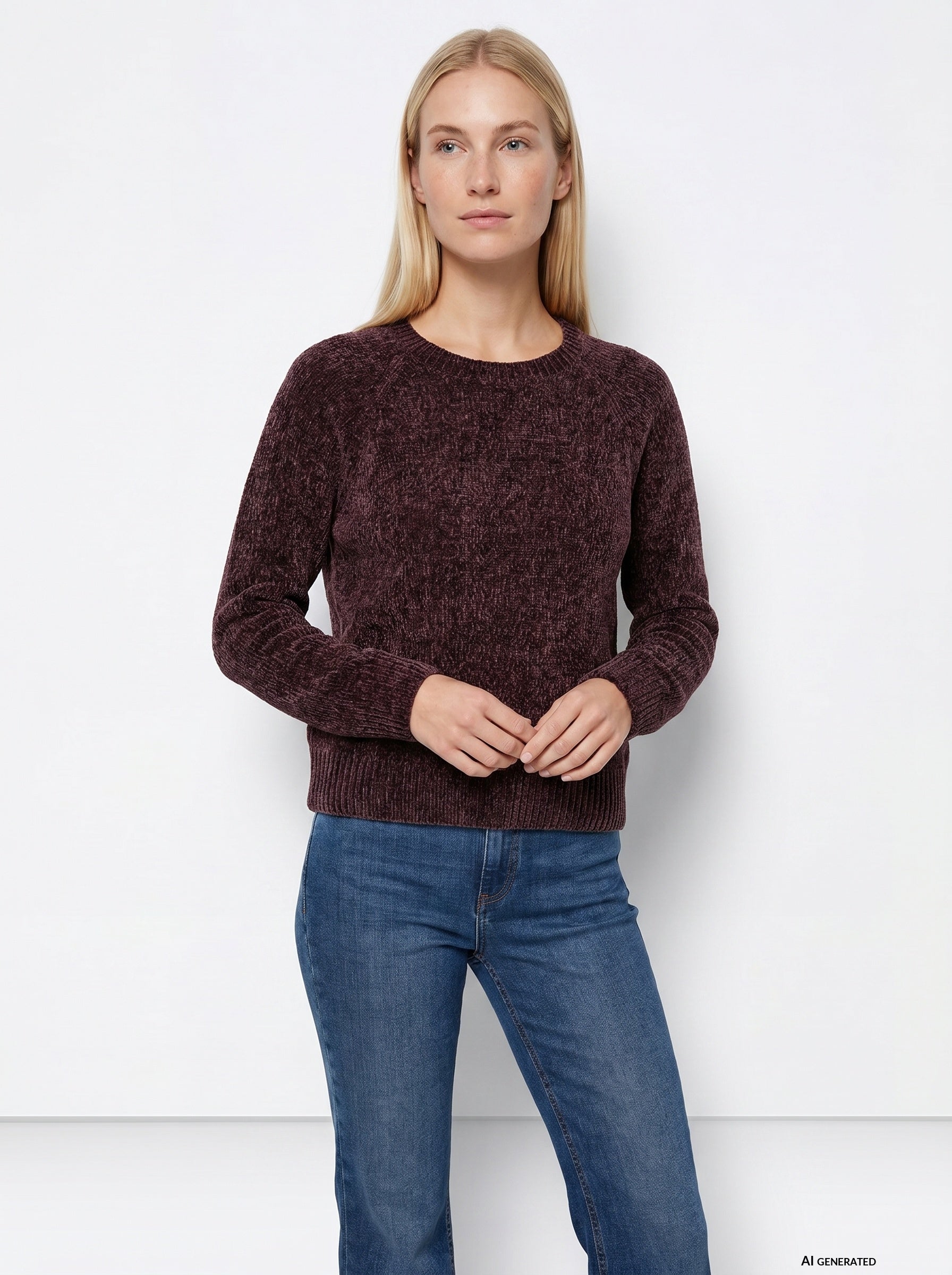 Jersey TIFFOSI Mango 5 marrón oscuro, modelo frontal