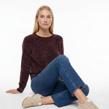 Jersey TIFFOSI Mango 5 marrón oscuro, modelo vista alternativa