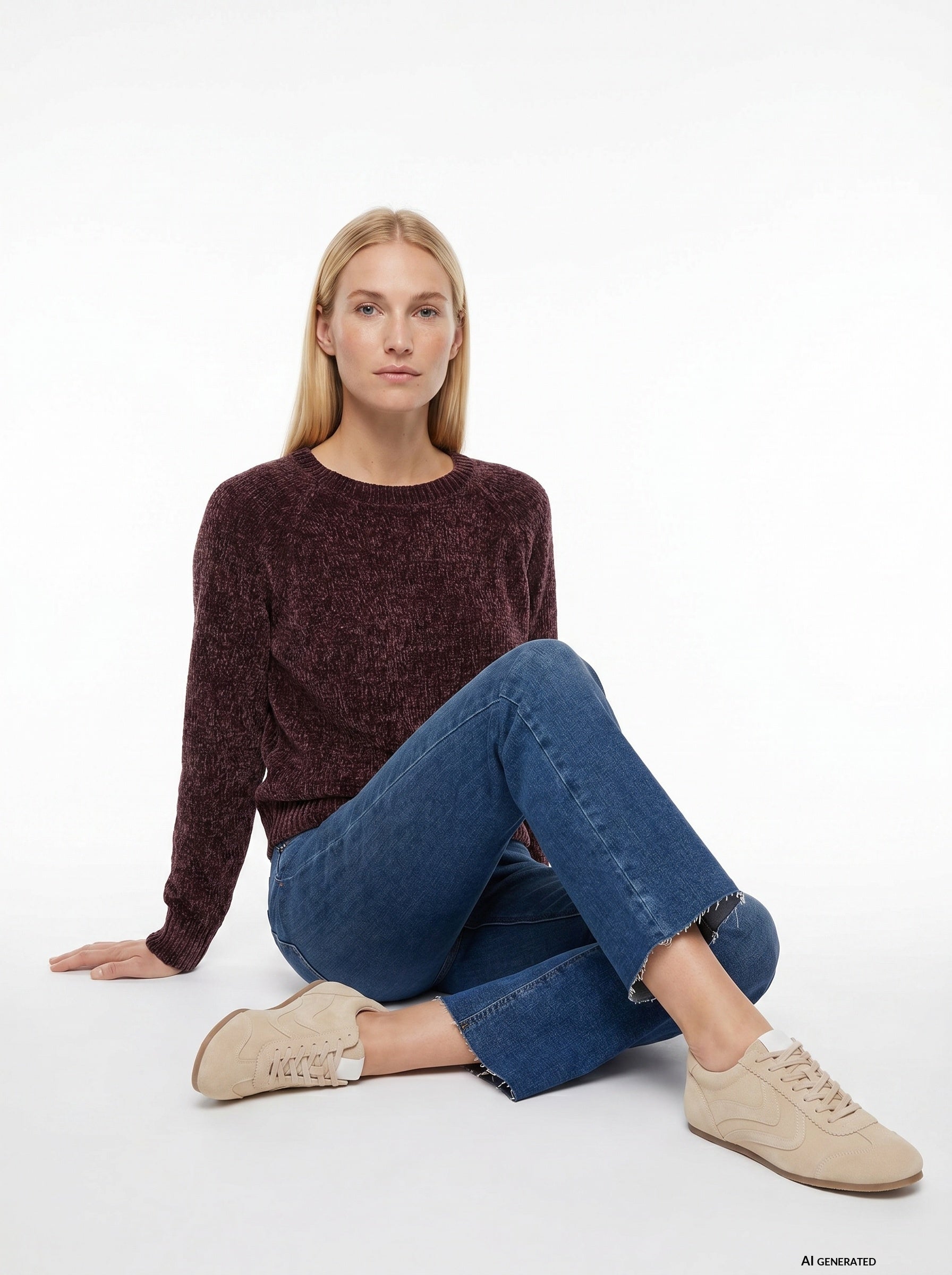 Jersey TIFFOSI Mango 5 marrón oscuro, modelo vista alternativa