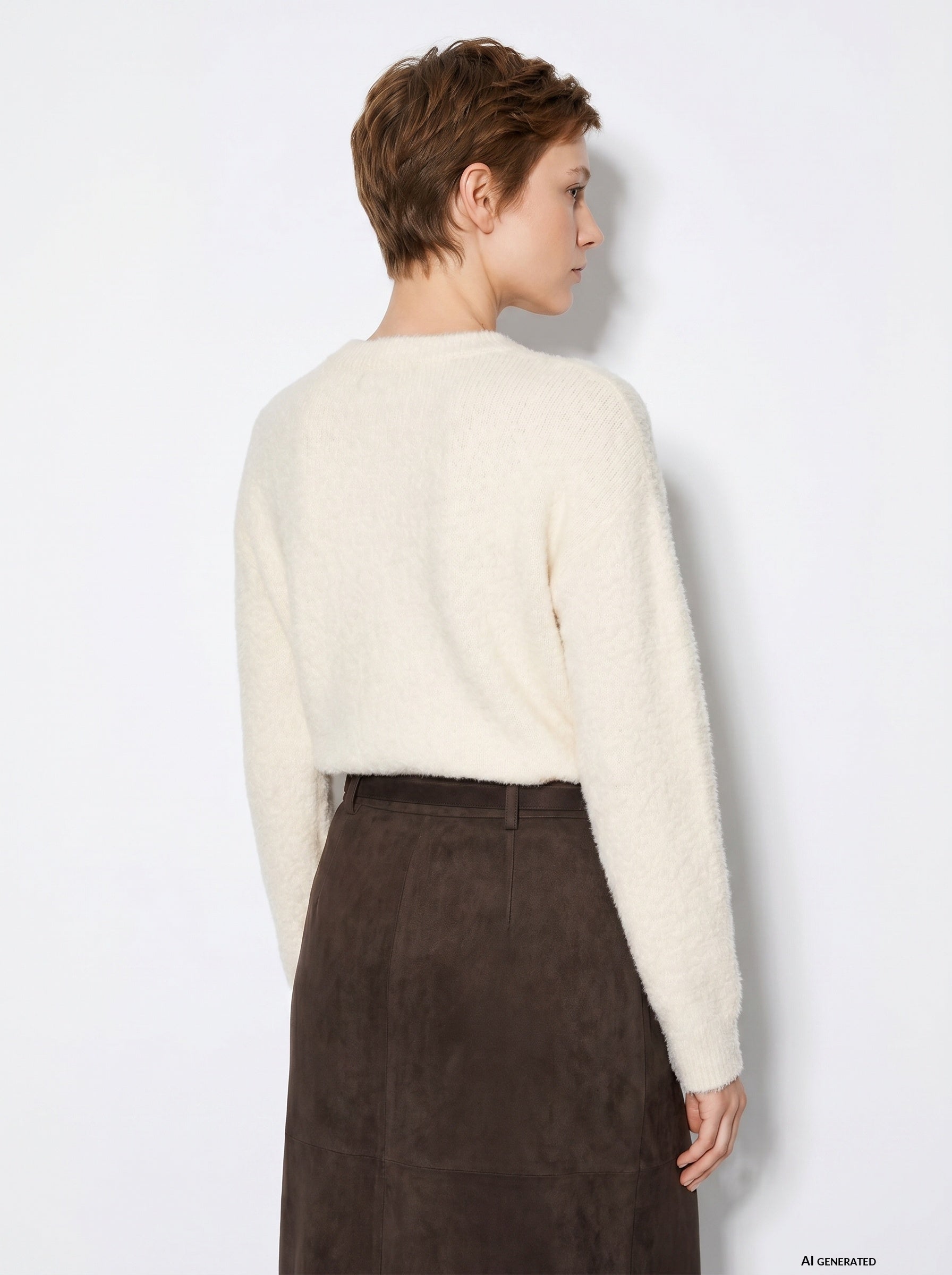 Jersey TIFFOSI Moon crudo, modelo espalda