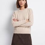 Jersey TIFFOSI Turner beige — frontal con modelo