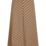 KING LOUIE Juno Midi Beebop Skirt Custard Yellow