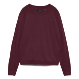 Jersey VERO MODA Happiness Winetasting Solid