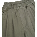 Pantalones KAPPY Bio Cotton Cargo Pants Khaki Beige, detalle de cintura