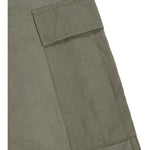 Pantalones KAPPY Bio Cotton Cargo Pants Khaki Beige, detalle del bolsillo cargo