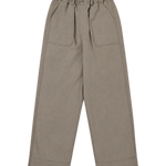 Pantalones KAPPY One Tuck Wide Fatigue Pants Beige