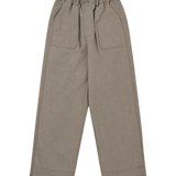 Pantalones KAPPY One Tuck Wide Fatigue Pants Beige