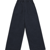 Pantalones KAPPY One Tuck Wide Fatigue Pants Navy