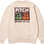 Sudadera KAPPY Pitch Fluff Sweatshirt Cream · fotografía oficial