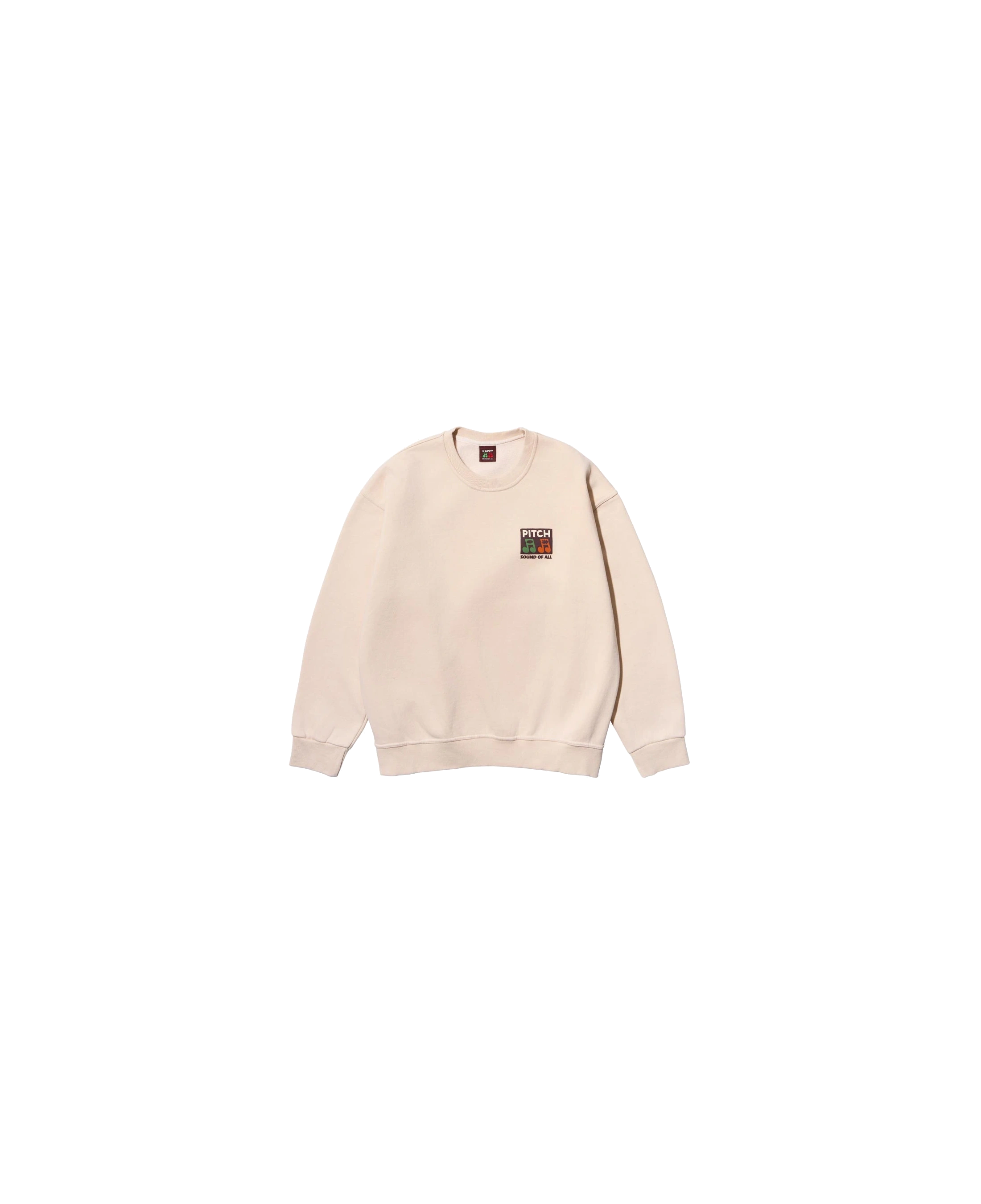 Sudadera KAPPY Pitch Fluff Sweatshirt Cream · fotografía oficial