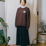 Sudadera KAPPY Pitch Fluff Sweatshirt Brown · fotografía oficial