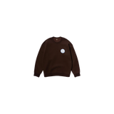 Sudadera KAPPY Pitch Fluff Sweatshirt Brown · fotografía oficial