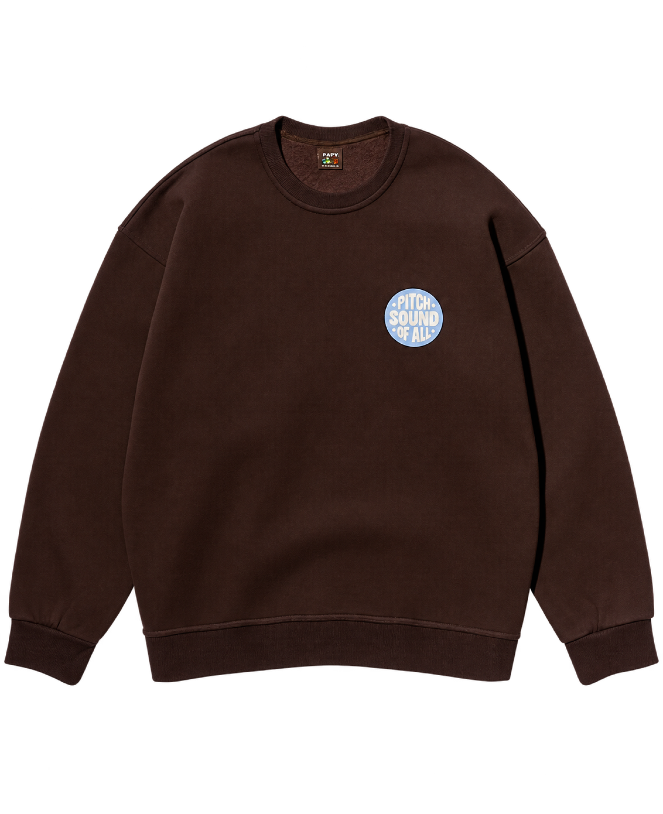 Sudadera KAPPY Pitch Fluff Sweatshirt Brown