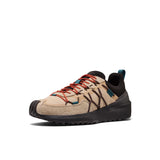 Zapatillas KEEN UNEEK Trekker Hombre Safari/Mediterranea, vista frontal en perspectiva