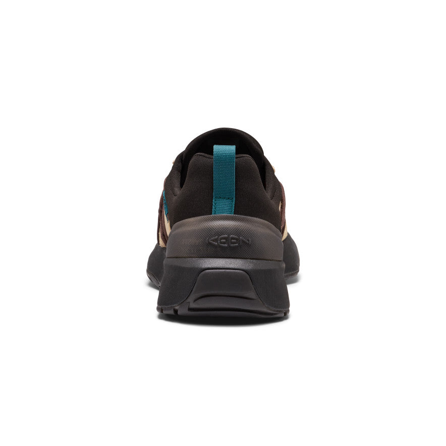 Zapatillas KEEN UNEEK Trekker Hombre Safari/Mediterranea, vista del talón