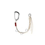 Llavero TOPOLOGIE Braided Keychain Off White