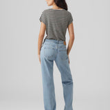 Camiseta Rayas Aware Black Pristine