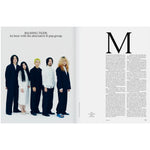 Revista KINFOLK 61, doble página editorial de música