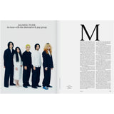 Revista KINFOLK 61, doble página editorial de música