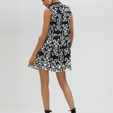 Vestido LOLA CASADEMUNT Kurta Bicolor con Volantes