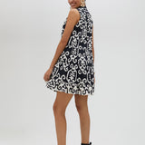 Vestido LOLA CASADEMUNT Kurta Bicolor con Volantes