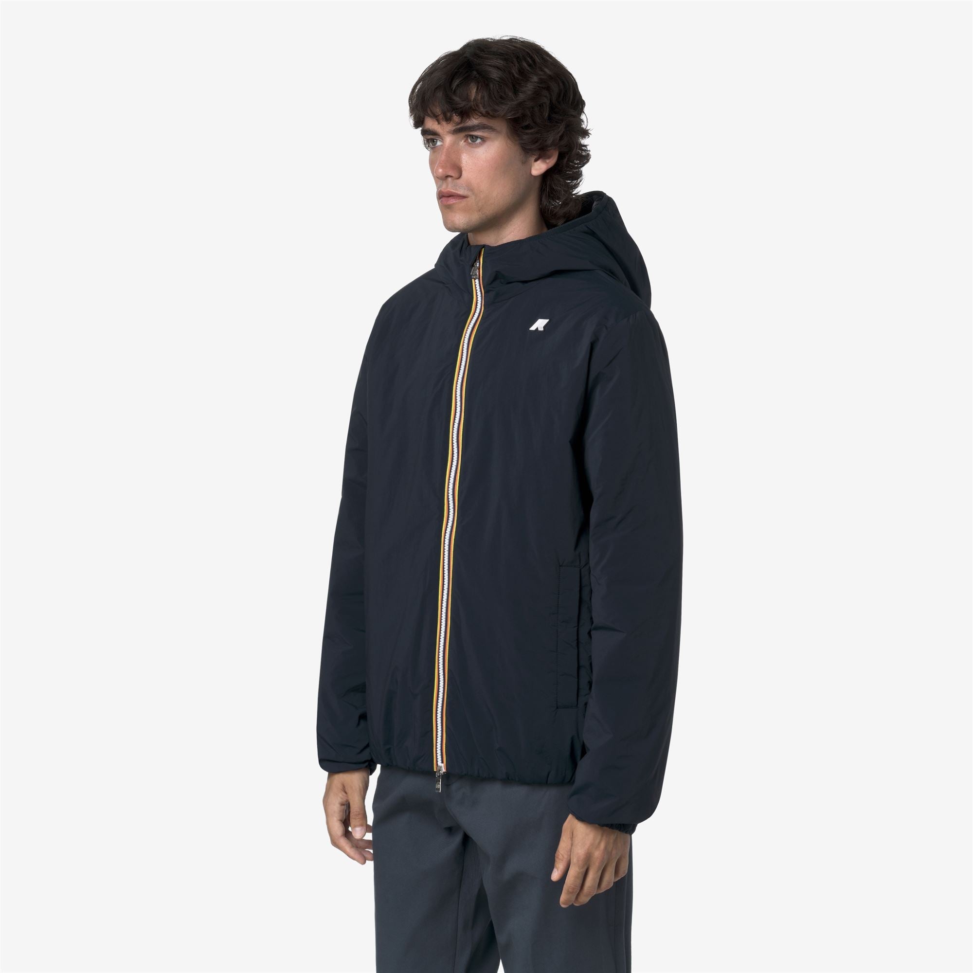 K-WAY Jack Plain Warm Blue Depth vista oficial 1