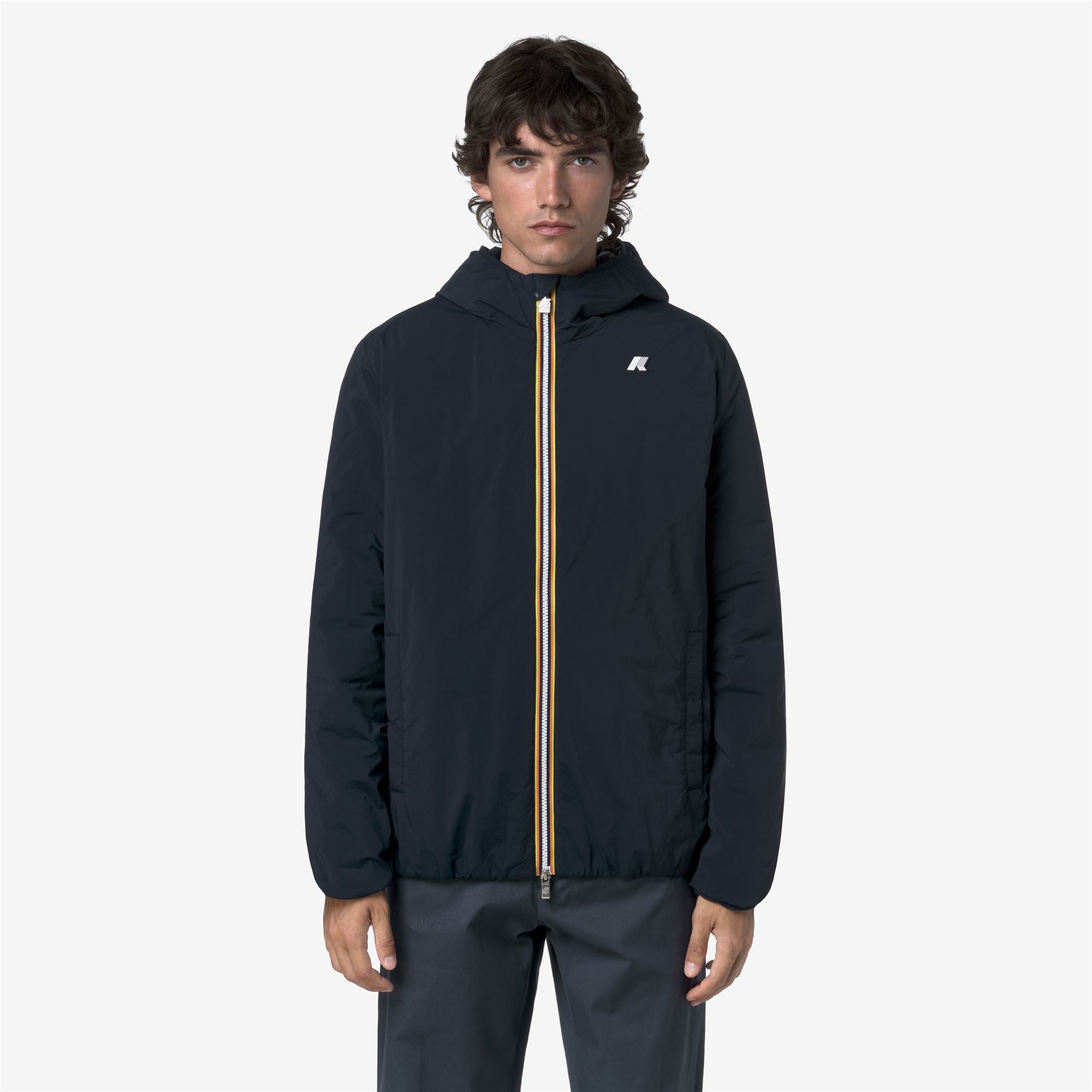 K-WAY Jack Plain Warm Blue Depth vista oficial 3