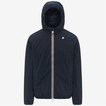K-WAY Jack Plain Warm Blue Depth vista oficial 4