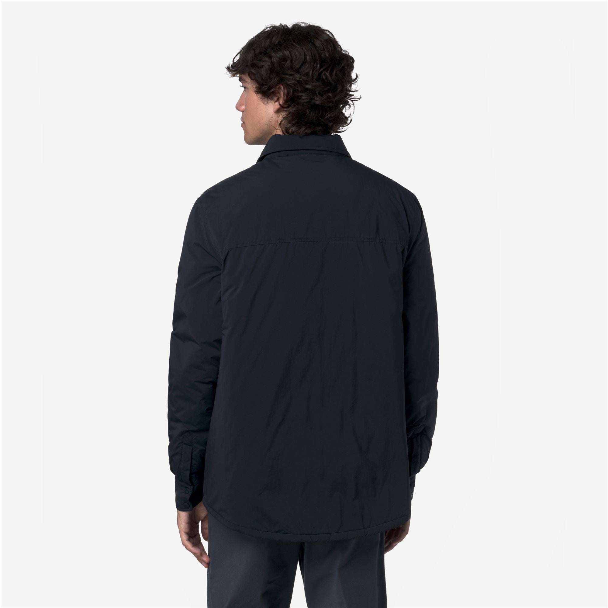 K-WAY Umbert Plain Warm Blue Depth vista oficial 1