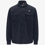 K-WAY Umbert Plain Warm Blue Depth vista oficial 3