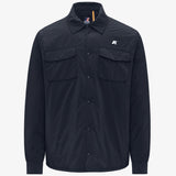 K-WAY Umbert Plain Warm Blue Depth vista oficial 3