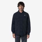 K-WAY Umbert Plain Warm Blue Depth vista oficial 4