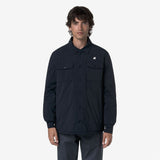 K-WAY Umbert Plain Warm Blue Depth vista oficial 4