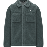 K-WAY Cameron Sherpa Polar Green Balsam Grey Ash