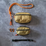 Bolso LABO MONO Modular Sling Large Gridstop Dune