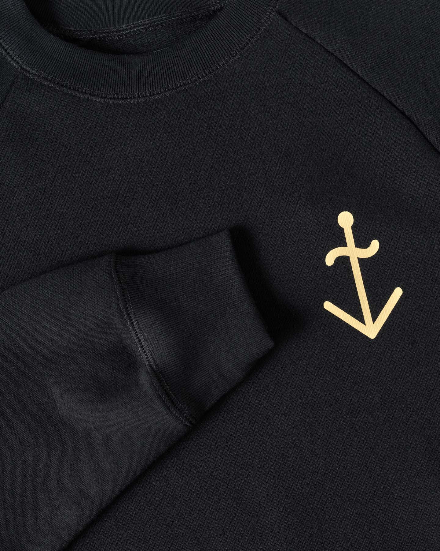 Sudadera LA PAZ Cunha Black / Yellow Logo — vista 2
