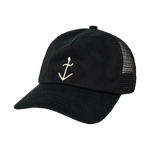 Gorra LA PAZ Rothes Black / Off-White Logo — vista frontal