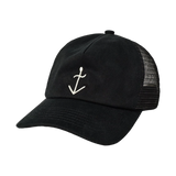 Gorra LA PAZ Rothes Black / Off-White Logo — vista frontal