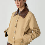 Chaqueta LAAGAM Braidy Beige - imagen 3