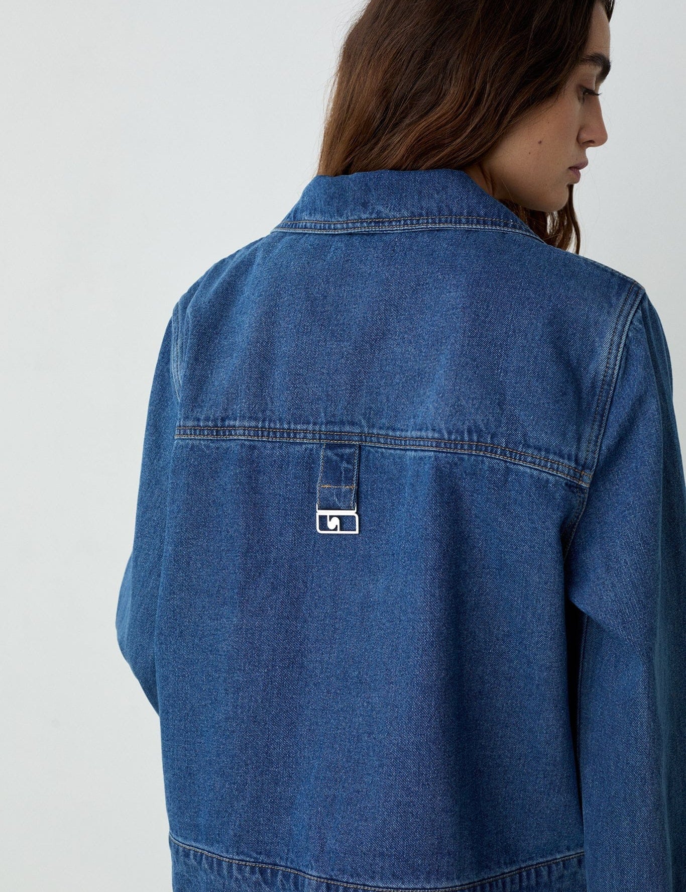 Chaqueta vaquera LAAGAM Dalston Indigo - imagen 2