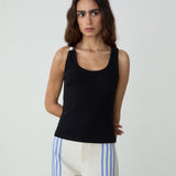 Top de tirantes LAAGAM Eden Black - imagen 1