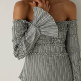 Blusa LAAGAM Petra Squared Textured - imagen 1