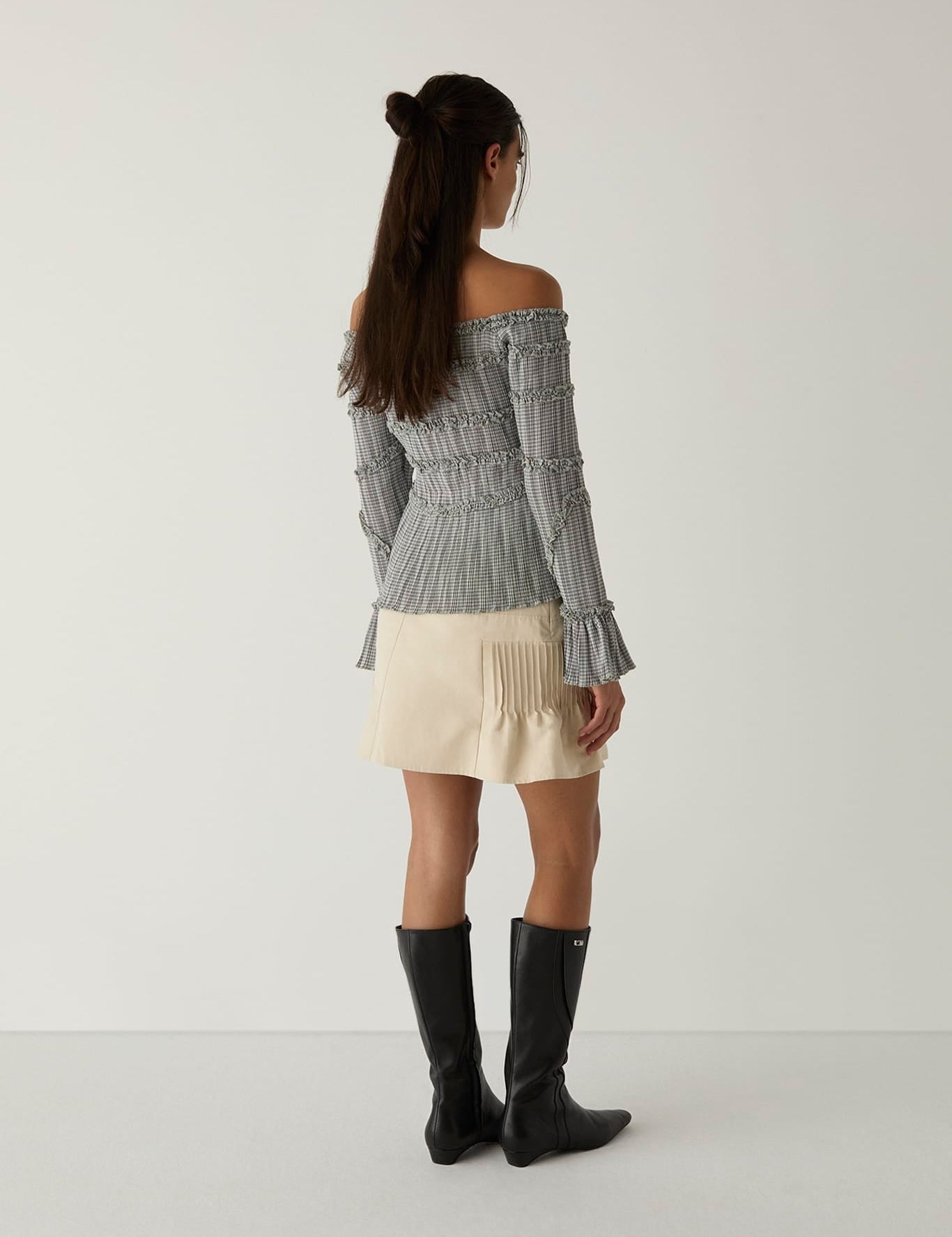 Blusa LAAGAM Petra Squared Textured - imagen 2