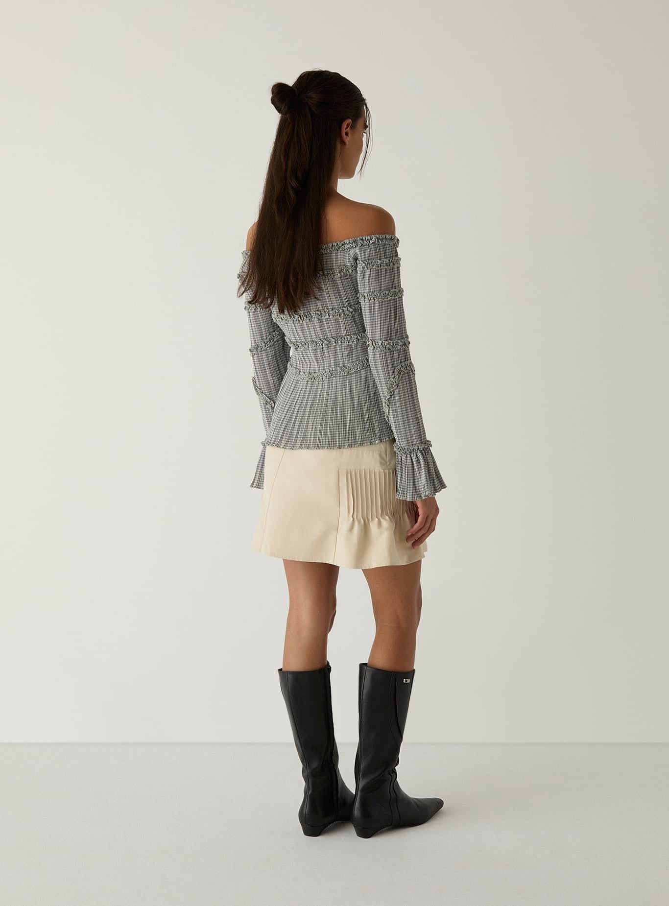 Blusa LAAGAM Petra Squared Textured - imagen 2